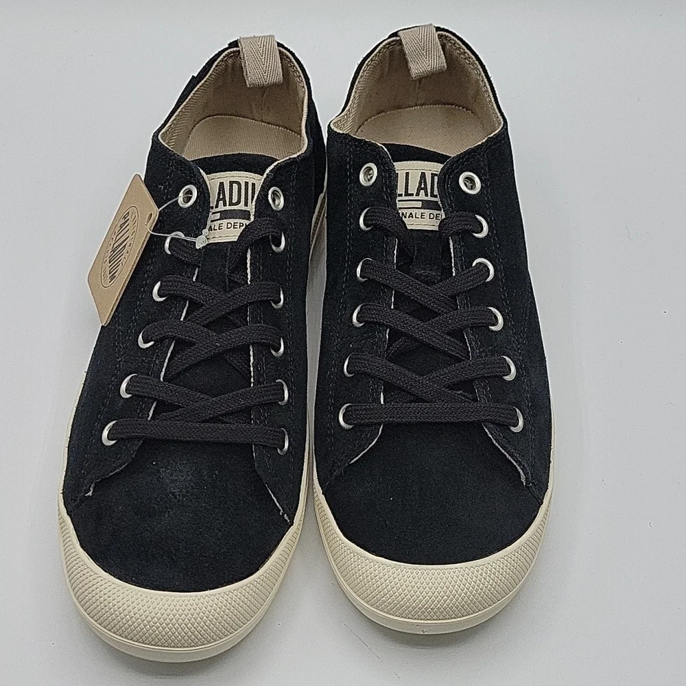 PALLADIUM Wander Lace Sue suede Sneakers Black 7